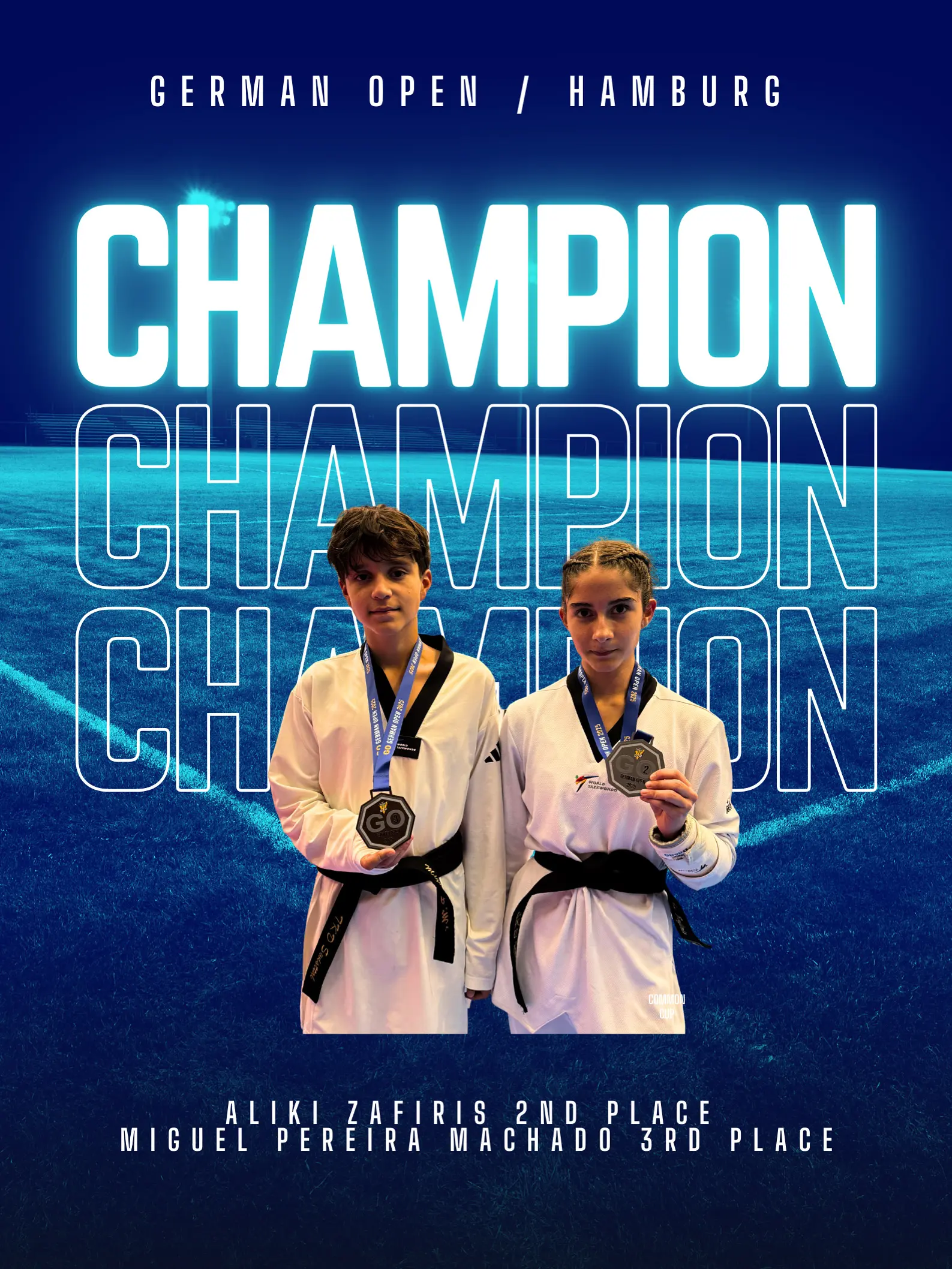 Goldene Momente bei den Deutschen Meisterschaften: Yanna Schneider und Martin Stach feiern erneut DM-TITEL!